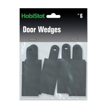 6 Glass Door Rubber Wedges